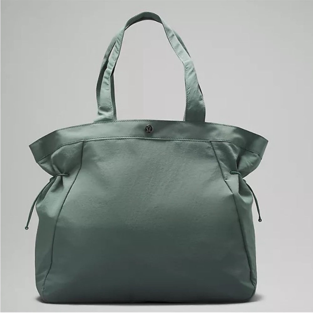 NWT Lululemon Tidewater Teal Side-Cinch Shopper Bag 18 L